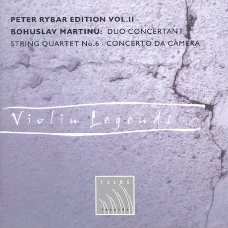 DUO CONCERTANTE, STRING QUARTET NO.6/ PETER RYBAR EDITION VOL.2