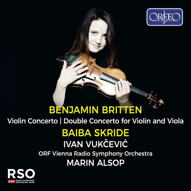 VIOLIN CONCERTO, DOUBLE CONCERTO FOR VIOLIN AND VIOLA/ BAIBA SKRIDE [브리튼: 바이올린 협주곡, 바이올린과 비올라를 위한 협주곡 - 바이바 스크리데]