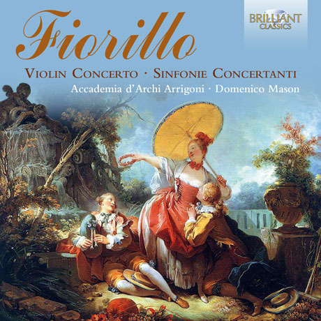 VIOLIN CONCERTO, SINFONIA CONCERTANTI/ DOMENICO MASON [피오릴로: 바이올린 협주곡 & 신포니아 콘체르탄테]