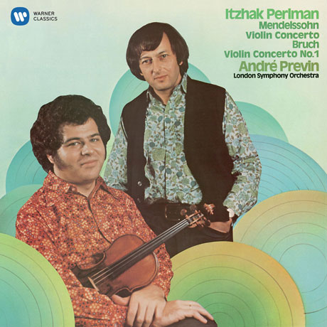 MENDELSSOHN & BRUCH: VIOLIN CONCERTOS/ ANDRE PREVIN [펄만 5집 - 멘델스존 & 브루흐: 바이올린 협주곡]