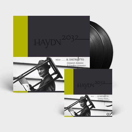 IL DISTRATTO/ IL GIARDINO ARMONICO, GIOVANNI ANTONINI [하이든 2032 프로젝트 4집: 교향곡 60번<멍청이> 70, 12번 - 일 지아르디노 아르모니코] [한정반] [180G 2LP+CD]