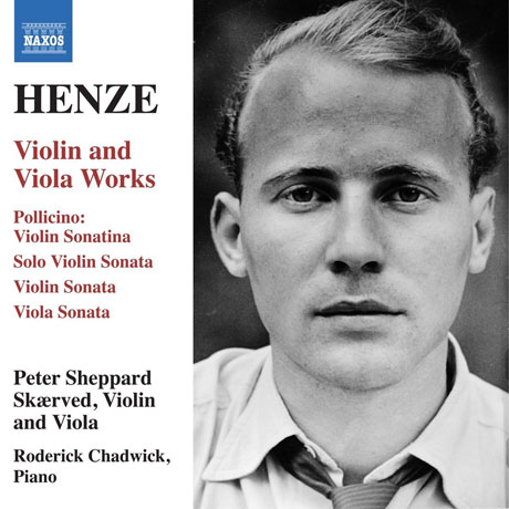 VIOLIN AND VIOLA WORKS/ PETER SHEPPARD SKAERVED, RODERICK CHADWICK [헨체: 바이올린과 비올라를 위한 작품집]