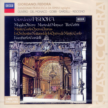 FEDORA/ FRANCESCA DA RIMINI/ LAMBERTO GARDELLI