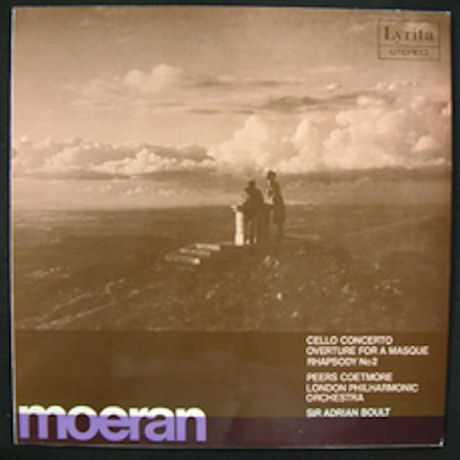 OVERTURE FOR A MASQUE, RHAPSODY NO.2, CELLO CONCERTO/ PEERS COETMORE, ADRIAN BOULT [LP]