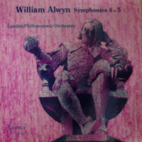SYMPHONY NO.4 & 5/ WILLIAM ALWYN [LP]