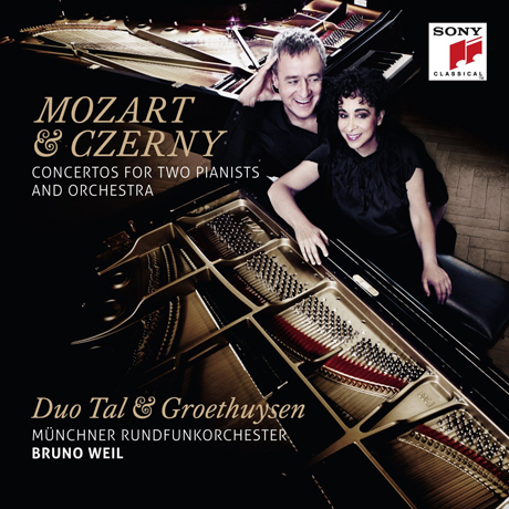 CONCERTOS FOR TWO PIANISTS AND ORCHESTERA/ DUO TAL & GROETHUYSEN, BRUNO WEIL [모차르트 & 체르니: 두대의 피아노와 오케스트라를 위한 협주곡