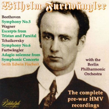 THE COMPLETE PRE-WAR HMV RECORDINGS: BEETHOVEN, WAGNER, TCHAIKOVSKY [푸르트뱅글러: 2차 세계대전 이전의 HMV 레코딩 전집]