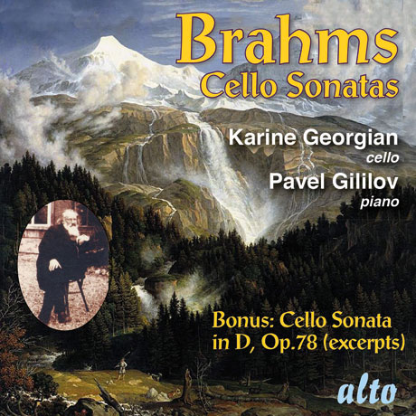CELLO SONATAS/ KARINE GEORGIAN, PAVEL GILILOV [브람스: 첼로 소나타 - 캐린 조르지안]