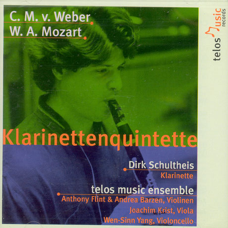 CLARINET QUINTETS/ DIRK SCHULTHEIS, TELOS MUSIC ENSEMBLE [베버와 모차르트의 클라리넷 오중주]