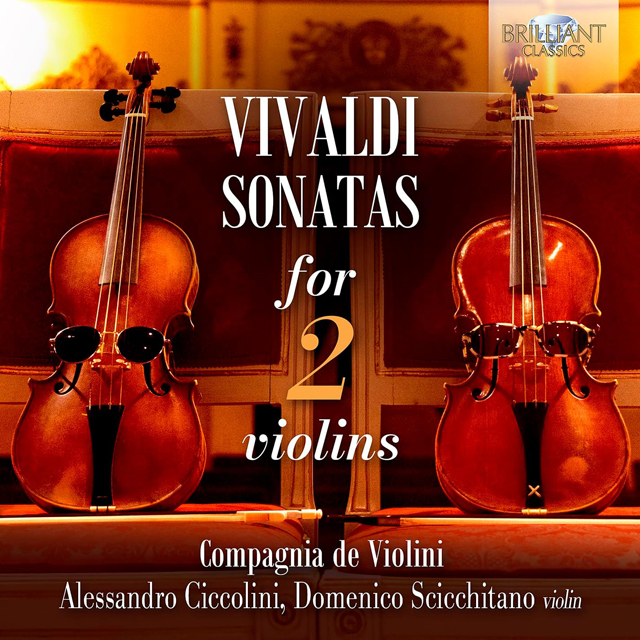 SONATAS FOR 2 VIOLINS/ ALESSANDRO CICCOLINI & DOMENICO SCICCHITANO [비발디, 자니: 두대의 바이올린을 위한 소나타 - 알데브란도 수비사티 &  도미니코 시치타노]