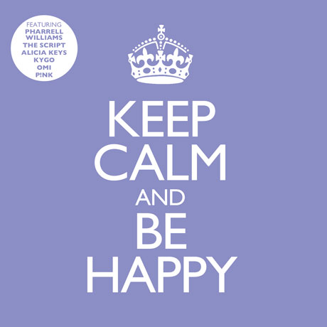 KEEP CALM AND BE HAPPY