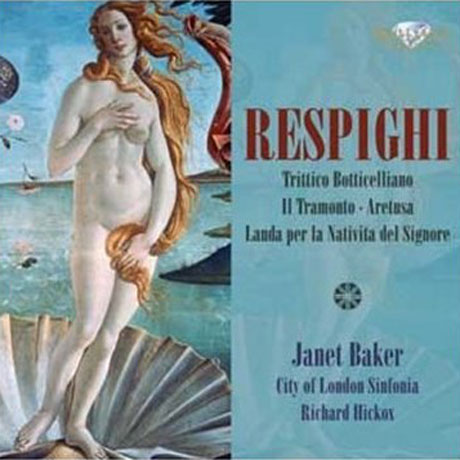 IL TRAMONTO, TRITTICO BOTTICELLIANO/ JANET BAKER, RICHARD HICKOX [레스피기 성악곡 모음집]