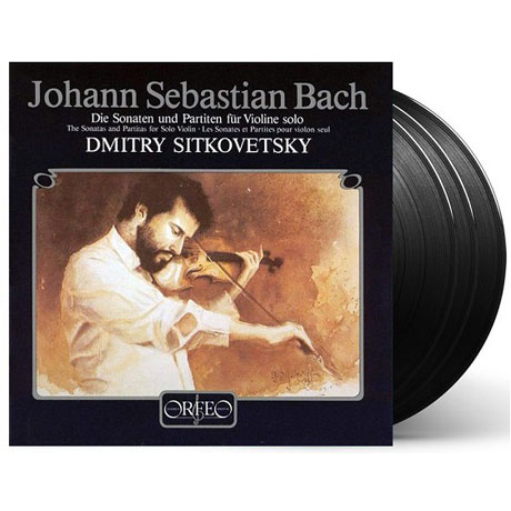 SONATAS AND PARTITAS FOR SOLO VIOLIN/ DMITRY SITKOVETSKY [바흐: 소나타 & 파르티타 - 드미트리 시트코베츠키] [120G LP]