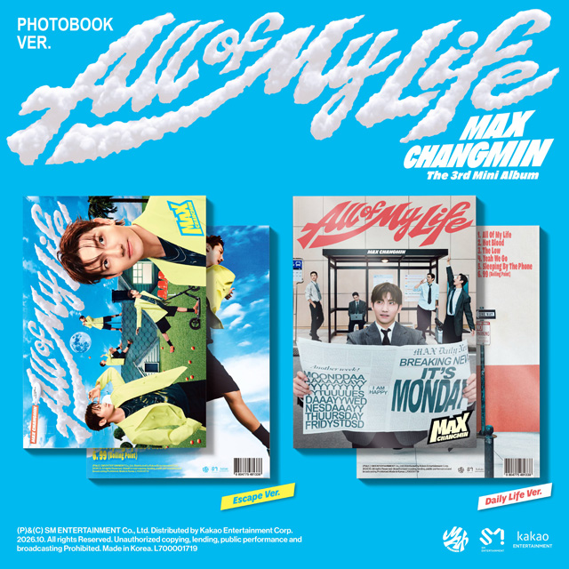 ALL OF MY LIFE [미니 3집] [PHOTOBOOK VER]
