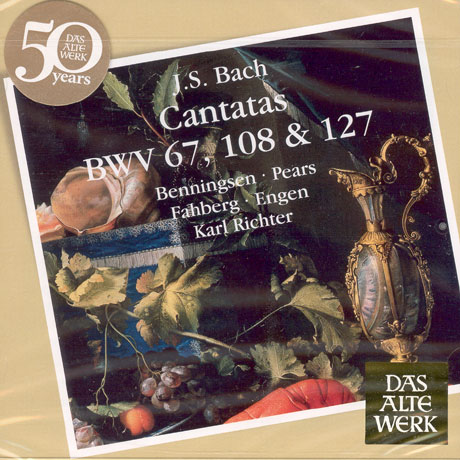 CANTATAS BWV67,108 ,127/ KARL RICHTER
