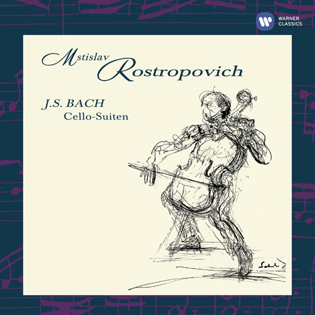 CELLO SUITEN/ MSTISLAV ROSTROPOVICH [바흐: 무반주 첼로 모음곡 전곡]