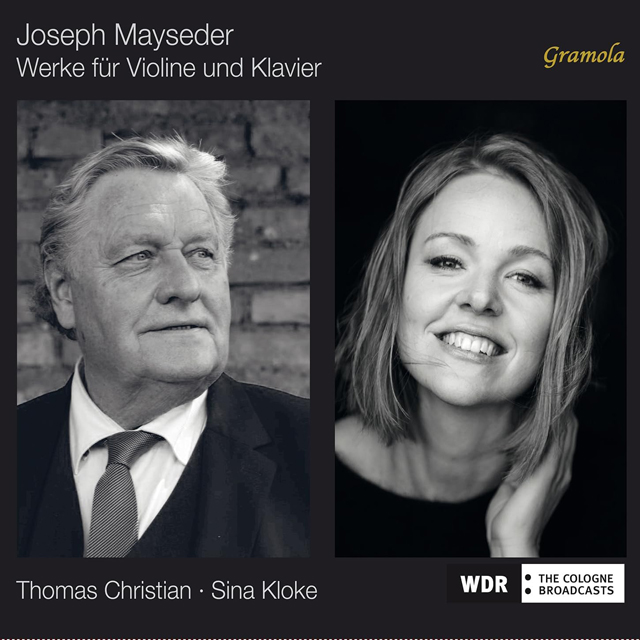 WERKE FUR VIOLINE UND KLAVIER/ THOMAS CHRISTIAN, SINA KLOKE [마이제더: 바이올린과 피아노를 위한 작품들 - 토마스 크리스티안, 지나 클로케]