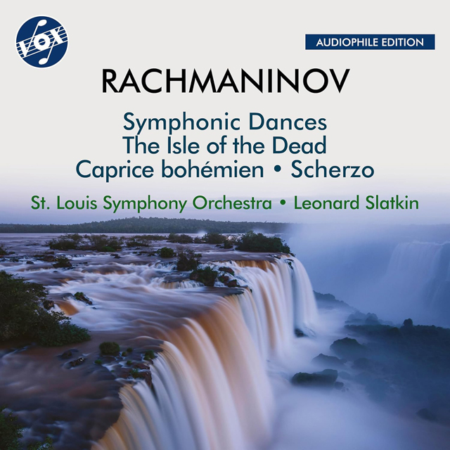SYMPHONIC DANCES/ LEONARD SLATKIN [라흐마니노프: 교향적 무곡, 죽은 자들의 섬, 보헤미안 카프리스, 스케르초 - 레너드 슬래트킨]