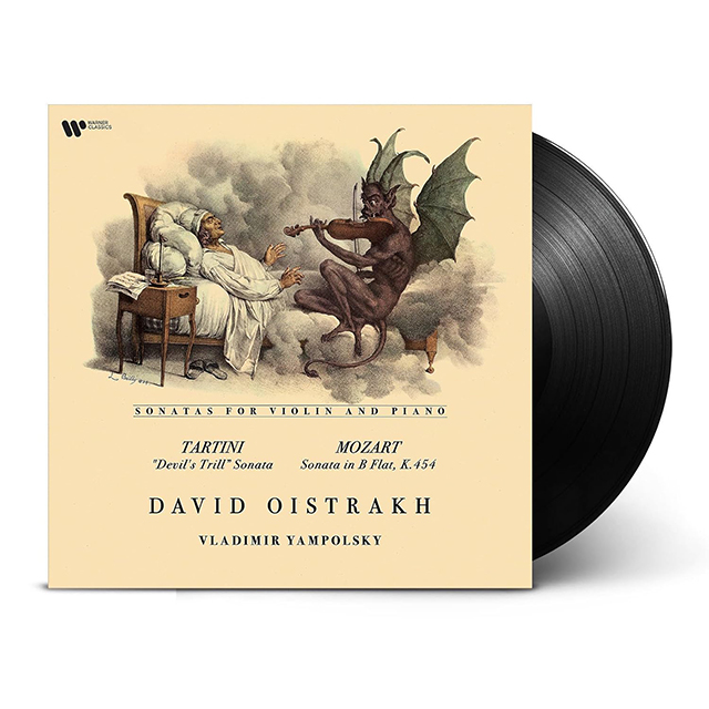 DEVIL`S TRILL SONATA & SONATA/ DAVID OISTRAKH [타르티니, 모차르트: 악마의 트릴 & 피아노 소나타 - 다비드 오이스트라흐] [LP]