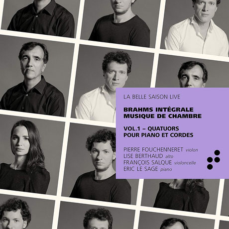 QUATUORS POUR PIANO ET CORDES/ ERIC LE SAGE [브람스: 피아노 사중주 전곡 - 실내악 전곡 녹음 프로젝트 1집 | 에릭 르 사쥬]