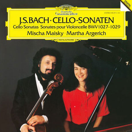 CELLO SONATAS/ MISCHA MAISKY, MARTHA ARGERICH [바흐: 첼로 소나타 - 마이스키 & 아르헤리치]