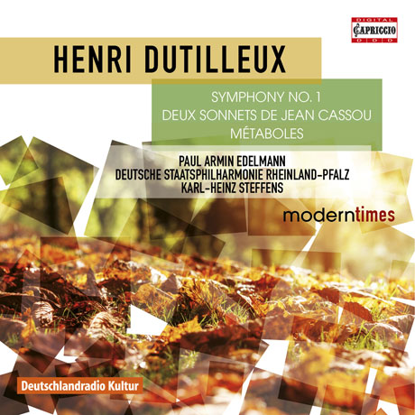 SYMPHONY NO.1, METABOLES, DEUX SONNETS DE JEAN CASSOU/ KARL-HEINZ STEFFENS [뒤트외: 교향곡 1번, 장 카수에 의한 2개의 소네트, 메타볼]