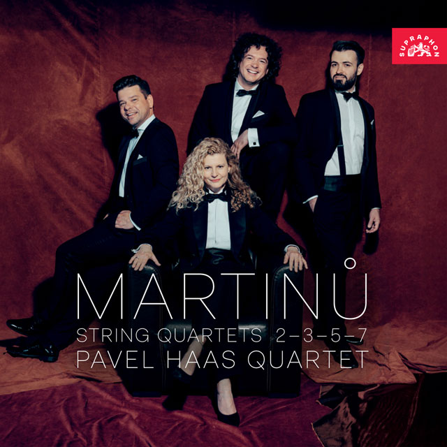 STRING QUARTETS 2, 3, 5, 7/ PAVEL HAAS QUARTET [마르티누: 현악사중주 2번, 3번, 5번, 7번 - 파벨 하스 콰르텟]