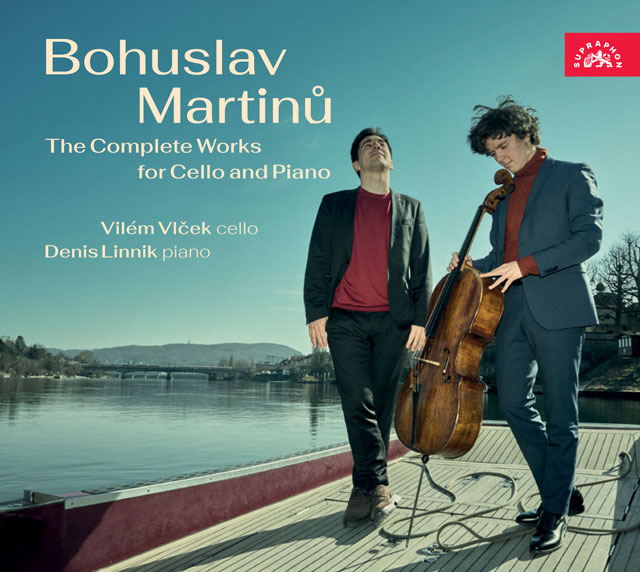 THE COMPLETE WORKS FOR CELLO AND PIANO/ VILEM VLCEK & DENIS LINNIK [마르티누: 첼로와 피아노를 위한 작품 전집 - 빌렘 블체크 & 데니스 린니크]
