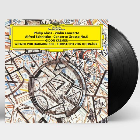 VIOLIN CONCERTO & CONCERTO GROSSO NO.5/ GIDON KREMER, CHRISTOPH VON DOHNANYI [글래스: 바이올린 협주곡 & 슈니트케: 콘체르토 그로소 - 크레머, 도흐나니] [180G LP]