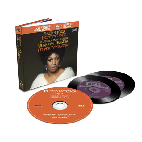 TOSCA/ LEONTYNE PRICE, HERBERT VON KARAJAN [2CD+BDA] [푸치니: 토스카]