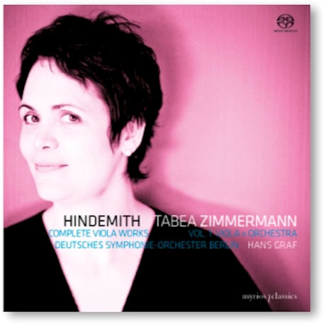 COMPLETE VIOLA WORKS VOL.1: VIOLA & ORCHESTRA/ TABEA ZIMMERMANN, HANS GRAF [SACD HYBRID] [힌데미트: 비올라 작품 1집 - 타베아 침머만]