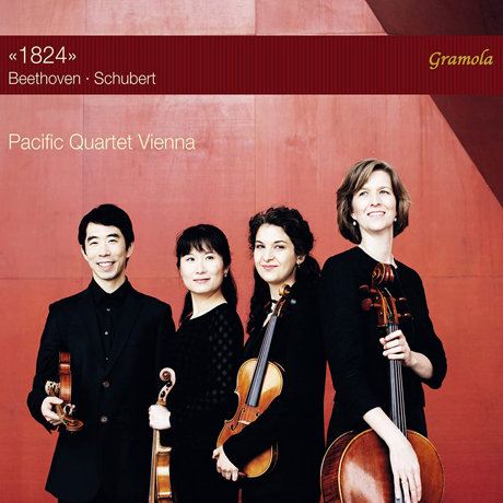1824/ PACIFIC QUARTET VIENNA [베토벤: 현악사중주 12번, 슈베르트: 현악사중주 13번 ‘로자문데’ - 빈 퍼시픽 사중주단]