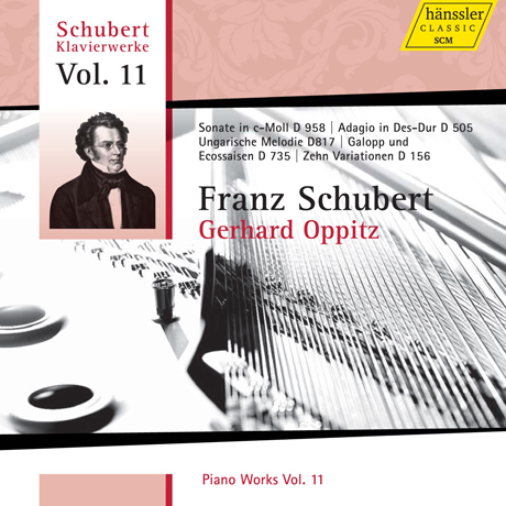 PIANO WORKS VOL.11/ GERHARD OPPITZ [슈베르트: 피아노 작품집 11 - 게르하르트 오피츠]