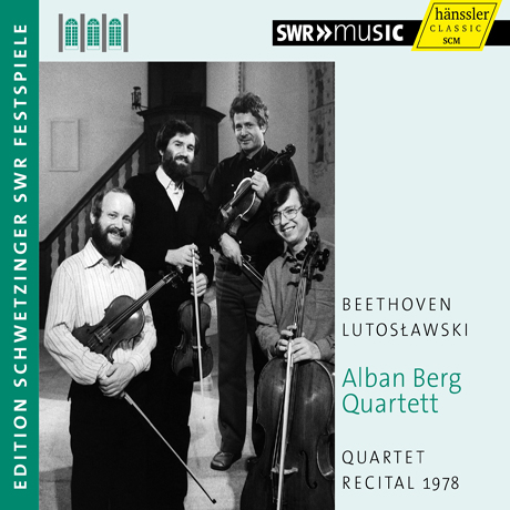 QUARTET RECITAL 1978 [알반 베르크 쿼텟: 사중주의 밤 연주회 실황]
