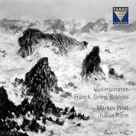 VIOLINSONATEN/ MARKUS WOLF, JULIAN RIEM [프랑크, 그리그, 브람스: 바이올린 소나타]
