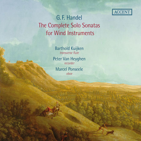 THE COMPLETE SOLO SONATAS FOR WIND INSTRUMENTS/ BARTHOLD KUIJKEN [헨델: 목관 소나타 전곡]