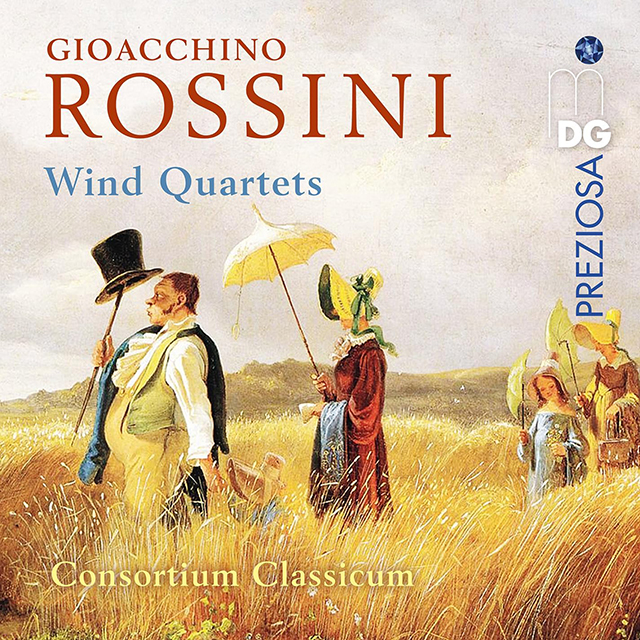 WIND QUARTETS, CONSORTIUM CLASSICUM/ CONSORTIUM CLASSICUM [로시니: 여섯 개의 목관 사중주 - 콘소르티움 클라시쿰]