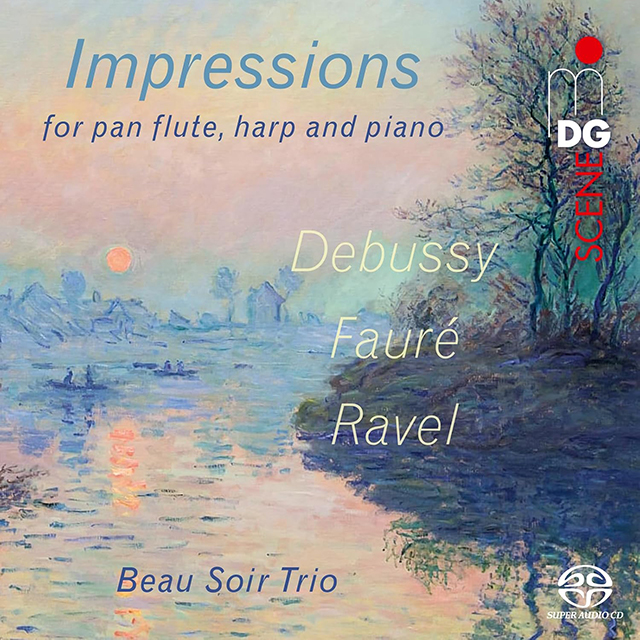 IMPRESSIONS FOR PAN FLUTE, HARP AND PIANO: DEBUSSY, FAURE, RAVEL [SACD HYBRID]