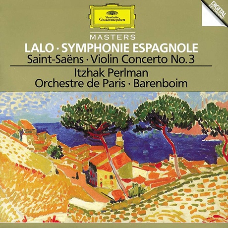 SYMPHONIE ESPAGNOLE & VIOLIN CONCERTO NO.3/ ITZHAK PERLMAN, DANIEL BARENBOIM [랄로: 스페인 교향곡 & 생상스: 바이올린 협주곡 3번 - 펄만, 바렌보임]