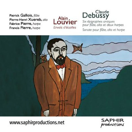 SONATE POUR FLUTE ALTO ET HARPE/ PATRICK GALLOIS