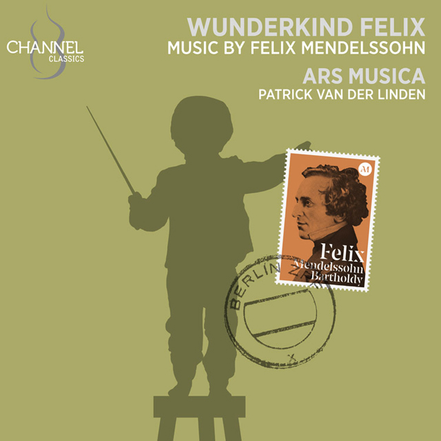 WUNDERKIND FELIX/ PATRICK VAN DER LINDEN & NANETTE MANS [신동 펠릭스: 멘델스존 초기 작품집 - 파트리크 판 데어 린덴 & 나네테 만스]