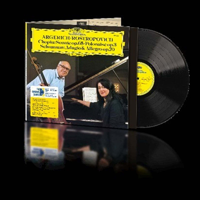CELLO SONATA & ADAGIO AND ALLEGRO/ MSTISLAV ROSTROPOVICH [쇼팽: 첼로 소나타 & 슈만: 아다지오와 알레그로 - 로스트로포비치] [LP]