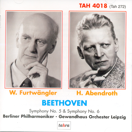 SYMPHONY NO.5 & NO.6/ WILHELM FURTWANGLER & HERMANN ABENDROTH [재발매 한정반 18집]