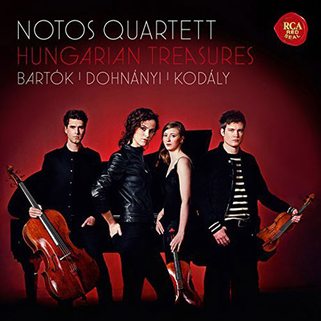 HUNGARIAN TREASURES/ NOTOS QUARTETT [헝가리안 트레져스: 바르톡, 도흐나니, 코다이 - 노토스 사중주단]