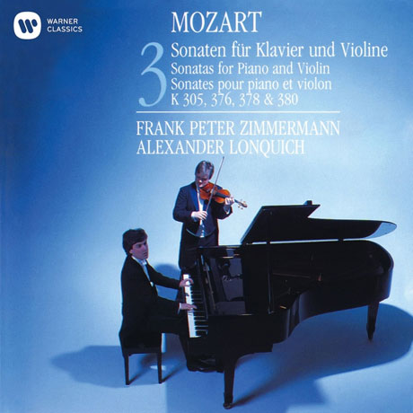 SONATAS FOR PIANO AND VIOLIN K.305, 376, 378 & 380/ FRANK PETER ZIMMERMANN, ALEXANDER LONQUICH [UHQCD] [모차르트: 바이올린 소나타 3집 - 침머만 & 론퀴히]