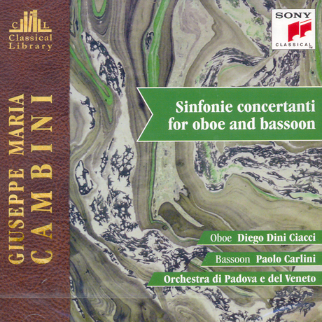 SINFONIE CONCERTANTI FOR OBOE AND BASSOON/ DIEGO DINI CIACCI, PAOLO CARLINI