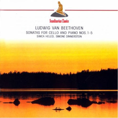 SONATAS FOR CELLO AND PIANO NOS.1-5/ SIMCA HELED, SIMONE DINNERSTEIN