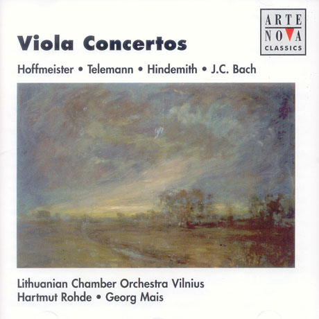 VIOLA CONCERTOS/ HOFFMEISTER/ TELEMANN/ HINDEMITH/ BACH