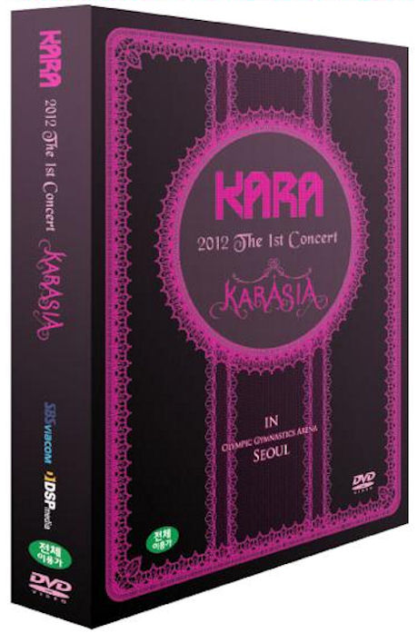 KARASIA: 2012 THE 1ST CONCERT IN SEOUL [3DVD+포토북] [카라 2012 서울 콘서트]