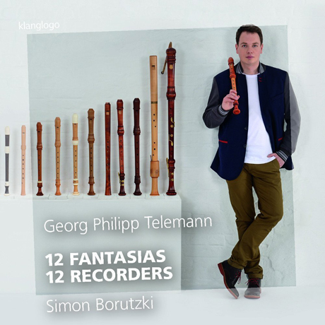12 FANTASIAS/ SIMON BORUTZKI [텔레만: 무반주 플루트를 위한 12개의 환상곡]
